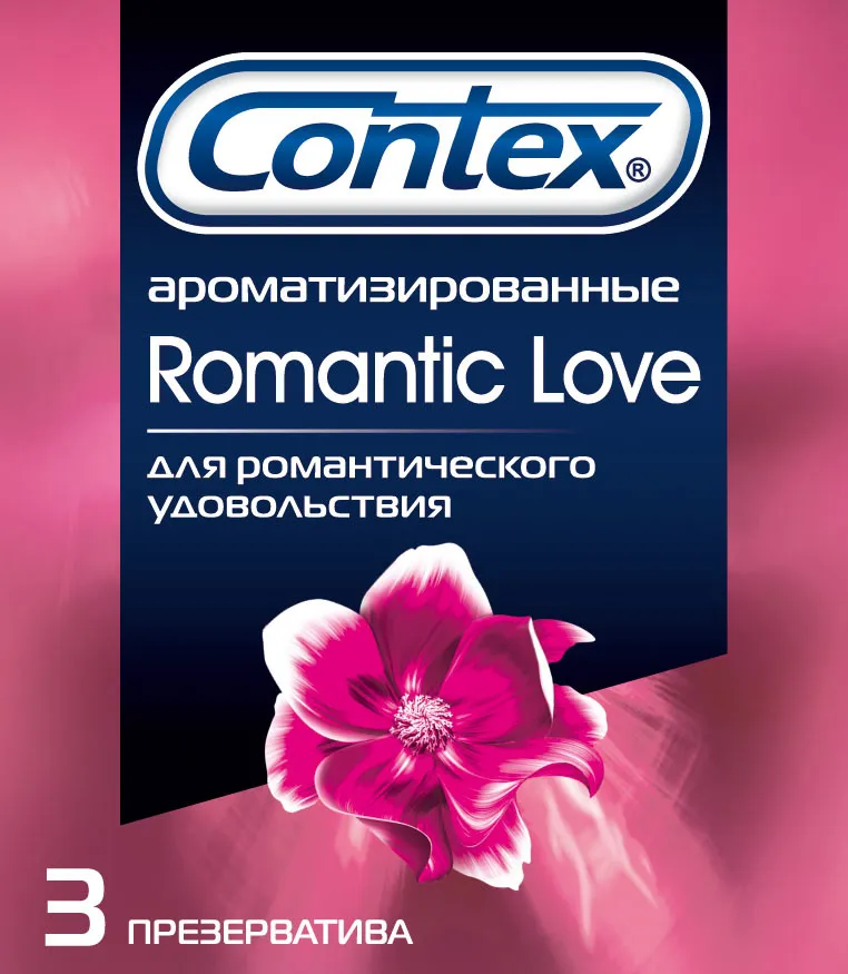 Презервативы Contex Romantic Love, презерватив, 3 шт.