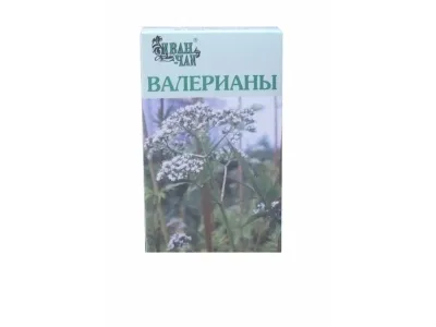 Валерианы корневища с корнями, сырье растительное измельченное, 50 г, 1 шт., Иван-Чай