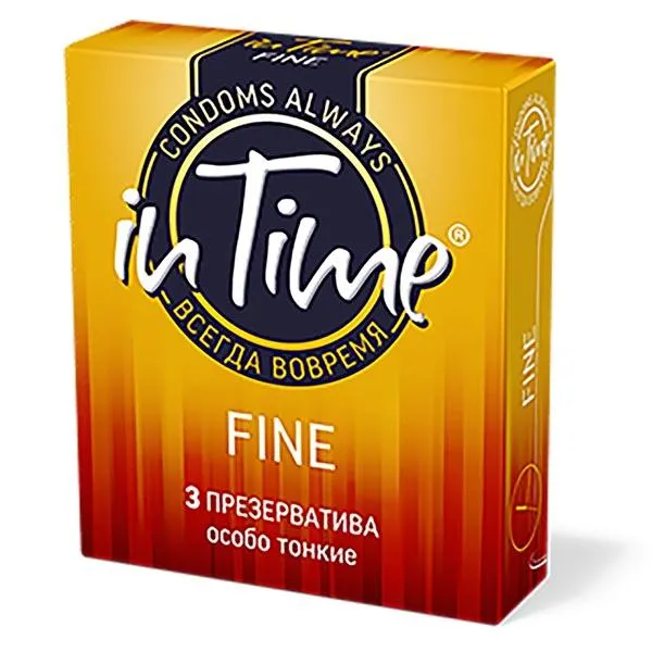 Презервативы In Time fine, презерватив, особо тонкие, 3 шт.