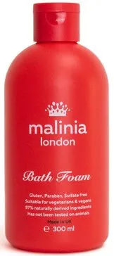 Malinia London Пена для ванны, пена, 300 мл, 1 шт.