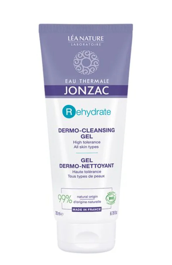 Jonzac Rehydrate Гель для кожи лица очищающий, гель, 200 мл, 1 шт.