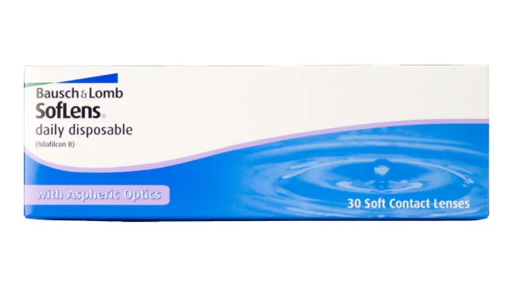 Bausch&Lomb SofLens Daily Disposable Контактные линзы однодневные, BC=8,6 d=14,2, D(-6.50), 30 шт.