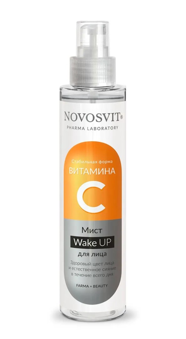 Novosvit Мист для лица Wake UP, спрей, 100 мл, 1 шт.