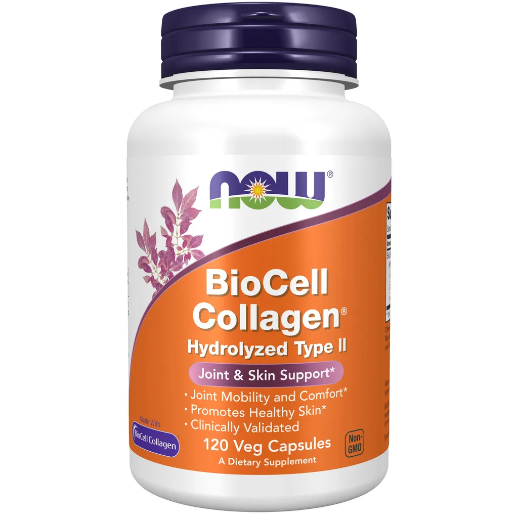 NOW BioCell Collagen Коллаген БиоЦелл, капсулы, 120 шт.