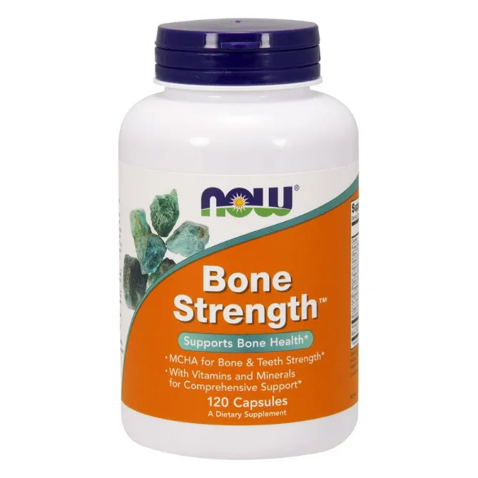 NOW Bone Strength Крепкие кости, капсулы, 120 шт.