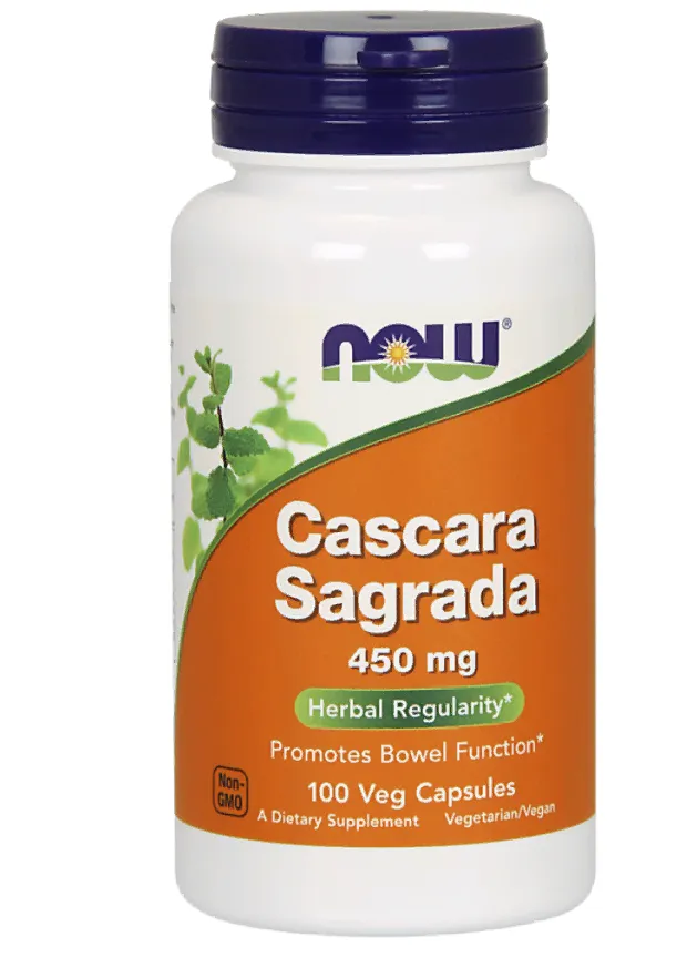 NOW Cascara Sagrada Каскара Саграда, 450 мг, капсулы, 100 шт.