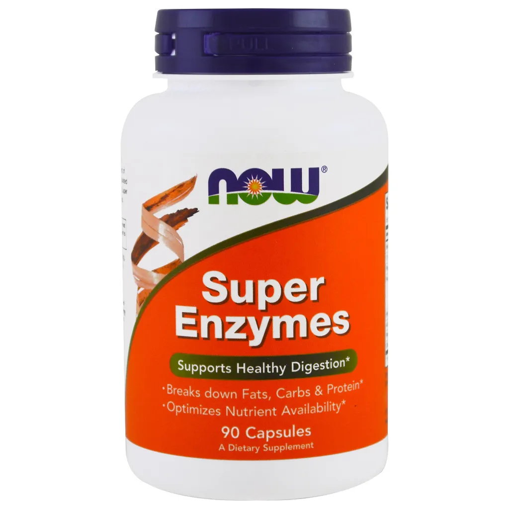 Now Super Enzymes Суперферменты, капсулы, 90 шт.