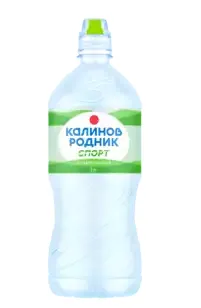 Калинов Родник Вода минеральная Спорт, вода минеральная, негазированная, 1 л, 1 шт.