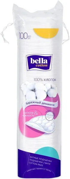 Bella Cotton Ватные диски, ватные диски, 100 шт.