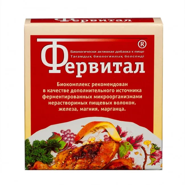 Фервитал, порошок, 60 г, 1 шт.