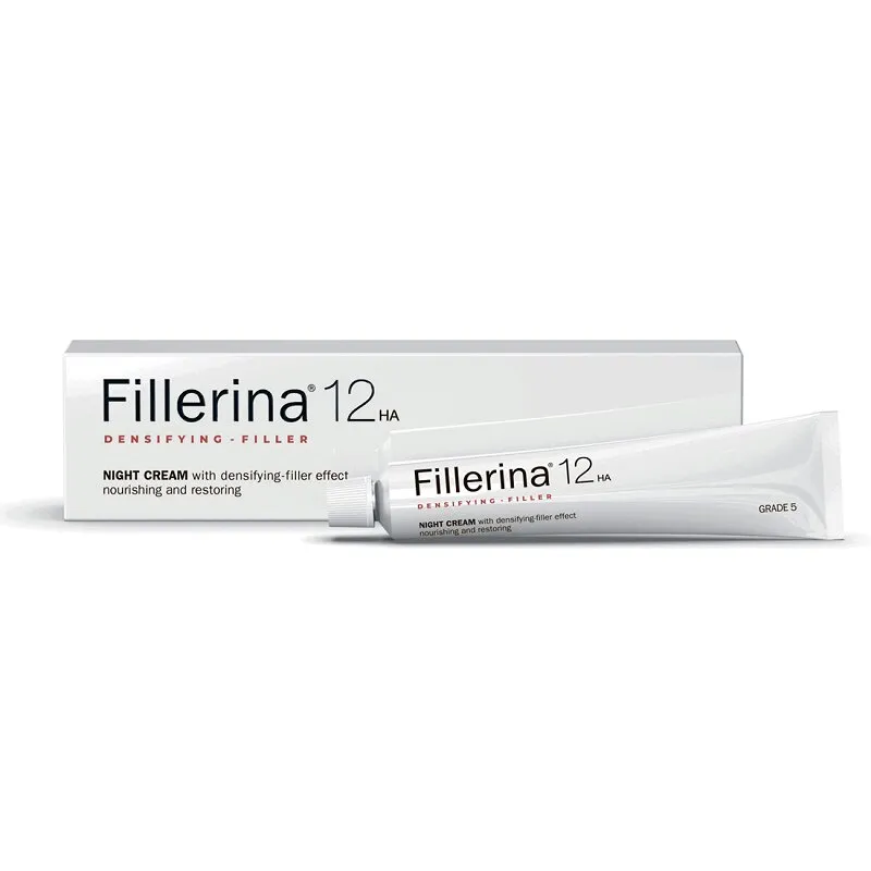 Fillerina 12HA Ночной крем для лица, уровень 5, Densifying-Filler Night Cream, 50 мл, 1 шт.