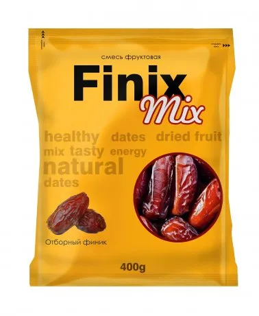 Finix Mix Смесь фруктовая Финик, финики отборные, 400 г, 1 шт.