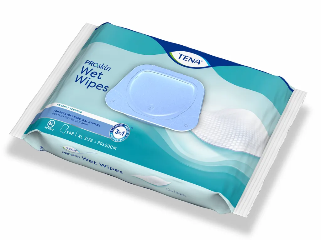 Tena ProSkin Wet Wipe Полотенца влажные, полотенца влажные, 48 шт.