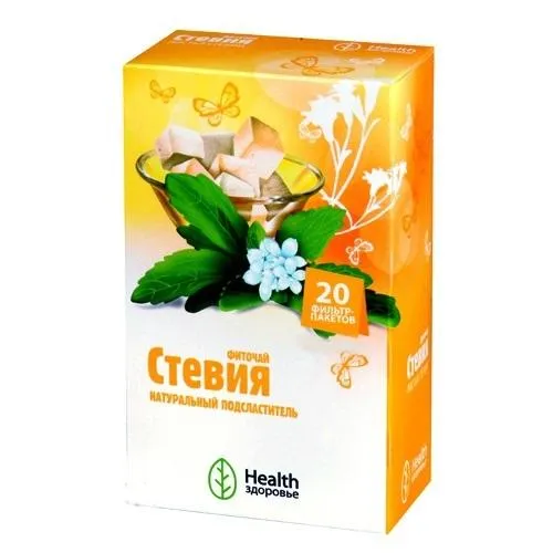 Фиточай Стевия, фиточай, 1 г, 20 шт.