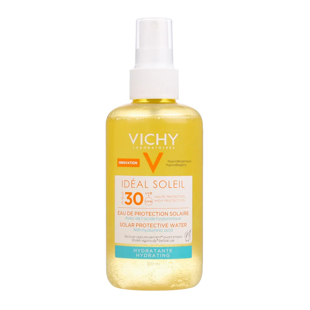 Vichy Capital Ideal Soleil Cолнцезащитный двухфазный спрей SPF30, увлажняющий, 200 мл, 1 шт.