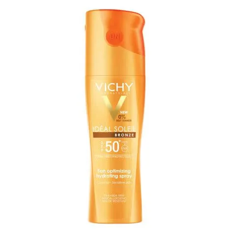 Vichy Capital Ideal Solei спрей активатор загара для тела SPF50+, спрей для наружного применения, 200 мл, 1 шт.