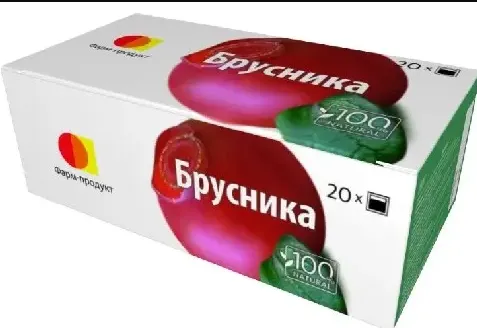 Фиточай травяной брусника, 1.5 г, 20 шт.