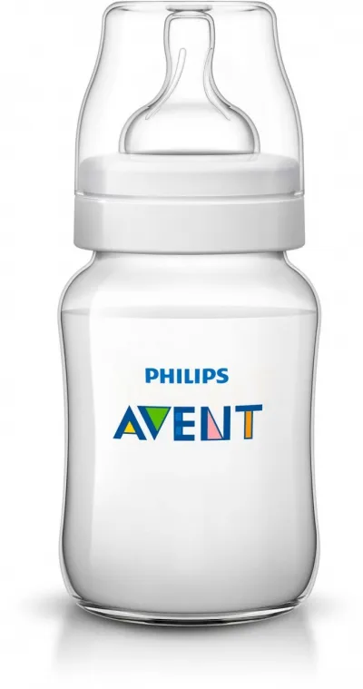 Бутылочка Philips AVENT Classic+ полипропиленовая, 260 мл, 1 шт.