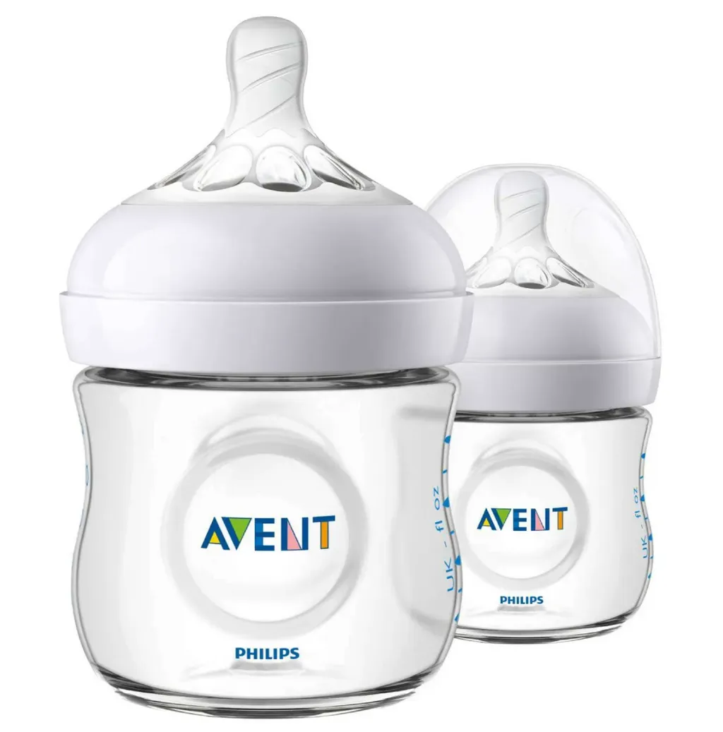 Бутылочка Philips AVENT Natural полипропиленовая, SCF030/27, 125 мл, 2 шт.