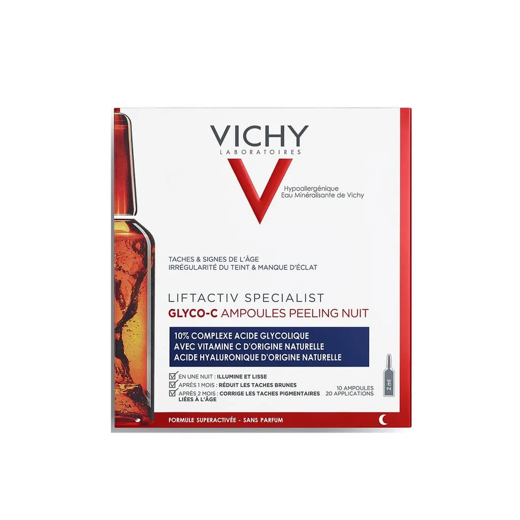 Vichy Liftactiv Specialist Glyco-C Сыворотка-пилинг ночного действия, сыворотка, 2 мл, 10 шт.