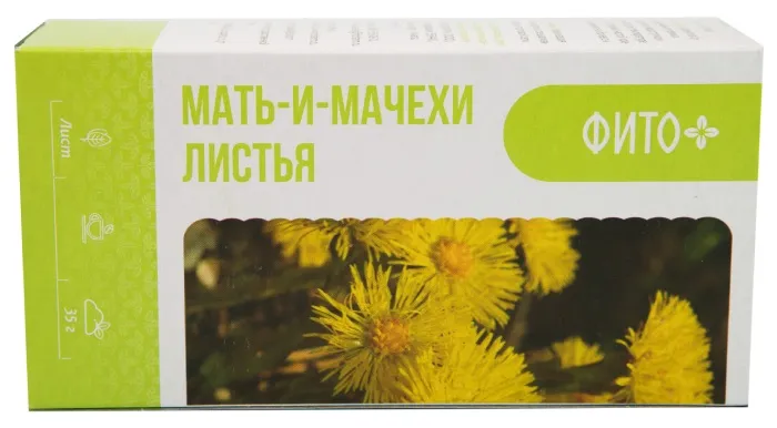 Фито+ мать-и-мачехи листья, 35 г, 1 шт.