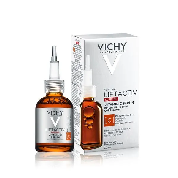 Vichy Liftactiv Supreme Концентрированная сыворотка с витамином С, сыворотка, 20 мл, 1 шт.