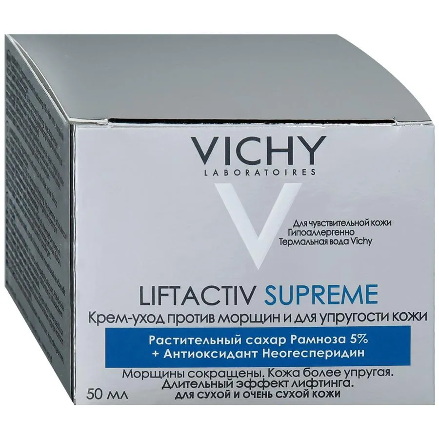 Vichy Liftactiv Supreme крем против морщин и для упругости, для сухой и очень сухой кожи, 50 мл, 1 шт.