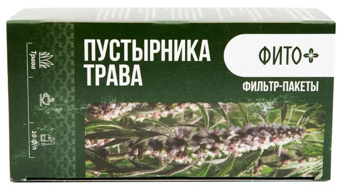 Фито+ Пустырника трава, фиточай, 1.5 г, 20 шт.