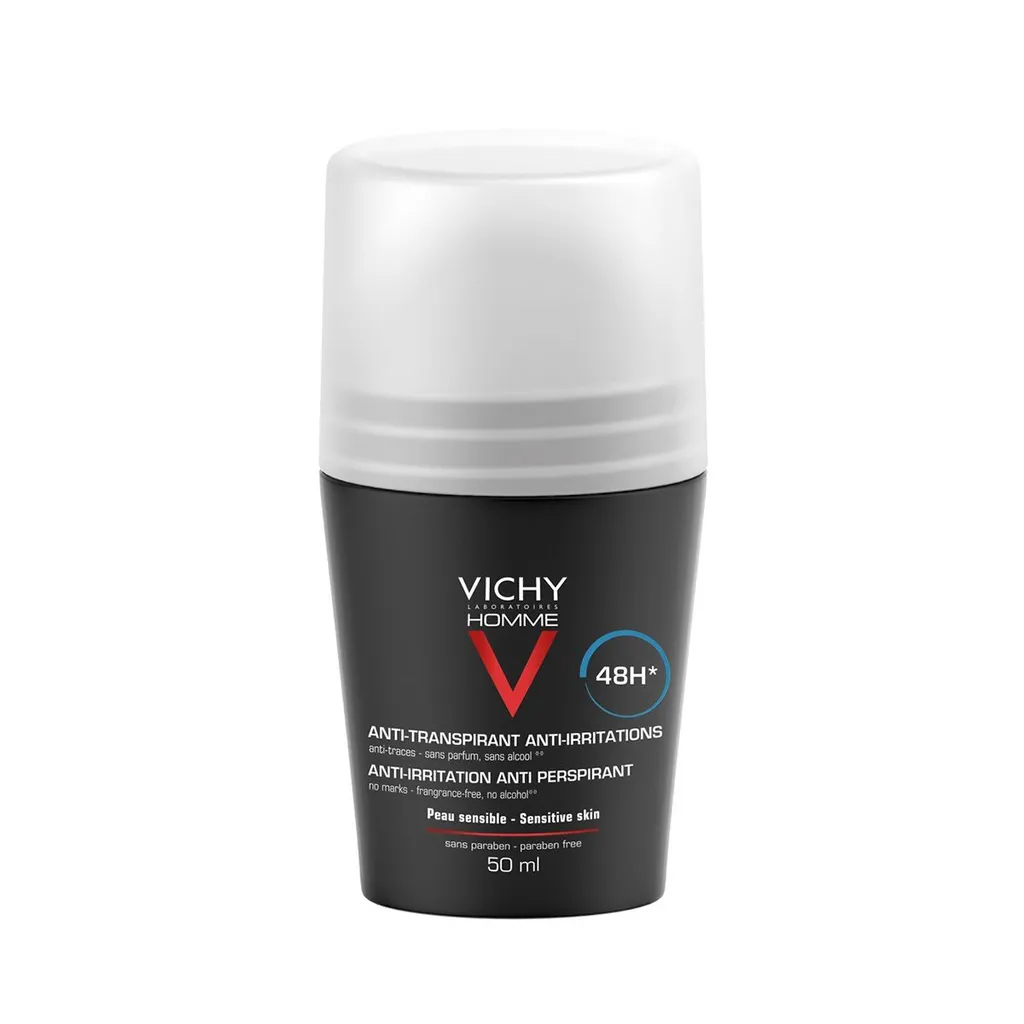 Vichy Homme дезодорант для чувствительной кожи 48 ч, 50 мл, 1 шт.