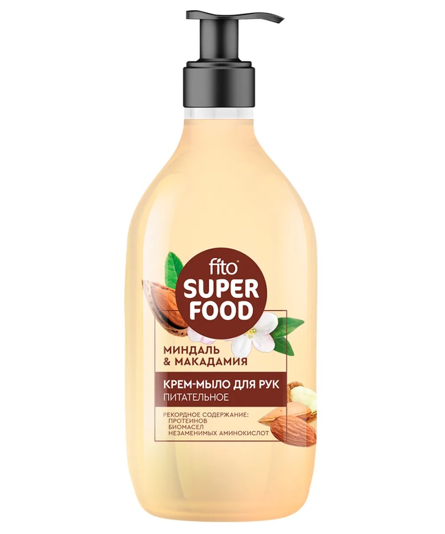 Fito Superfood Крем-мыло для рук Питательное, крем-мыло, 520 мл, 1 шт.