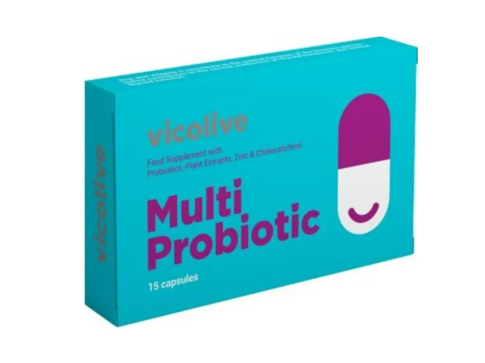 Vicolive Multi Probiotic Комплекс для восстановления микрофлоры кишечника, капсулы, 15 шт.