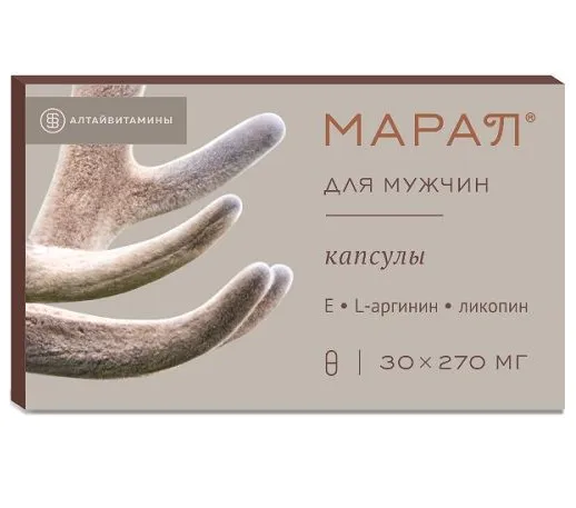 Марал для мужчин, капсулы, 30 шт.