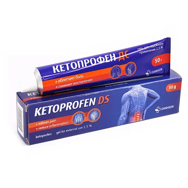 Кетопрофен, 2.5%, гель для наружного применения, 50 г, 1 шт., VetProm