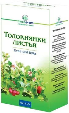 Толокнянки листья, сырье растительное измельченное, 50 г, 1 шт., Фитофарм