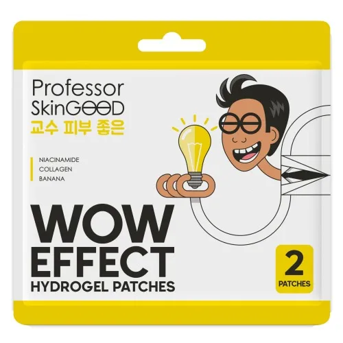 Professor SkinGood Патчи гидрогелевые для глаз Wow Effect, патчи для кожи вокруг глаз, 2 шт.