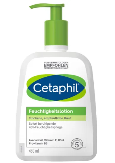 Cetaphil Лосьон увлажнение для лица и тела, лосьон, для чувствительной кожи, 460 мл, 1 шт.