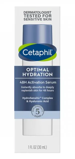 Cetaphil Интенсивно увлажняющая сыворотка, сыворотка для лица и шеи, для чувствительной кожи, 30 мл, 1 шт.