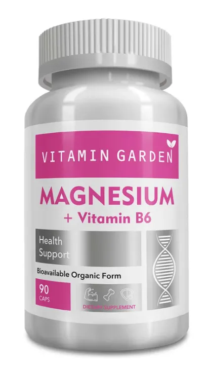 Vitamin Garden Магний + Витамин B6, капсулы, 90 шт.