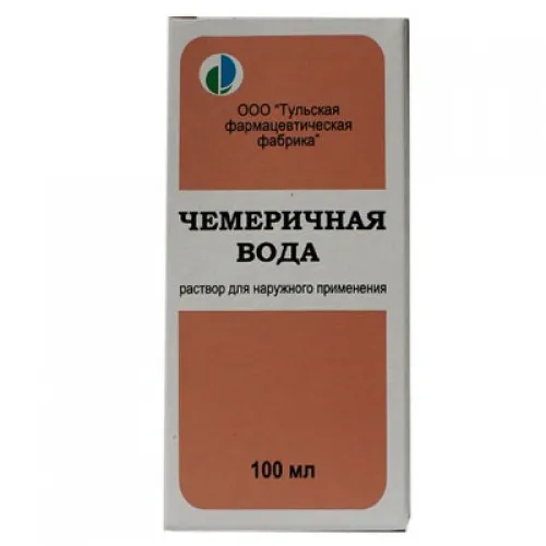 Чемеричная вода, раствор для наружного применения, 100 мл, 1 шт., Тверская фармацевтическая фабрика