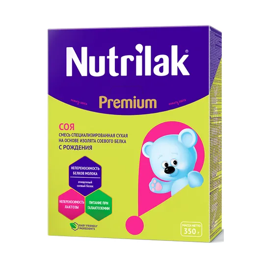 Nutrilak Premium Соя специальная смесь, смесь сухая, 350 г, 1 шт.