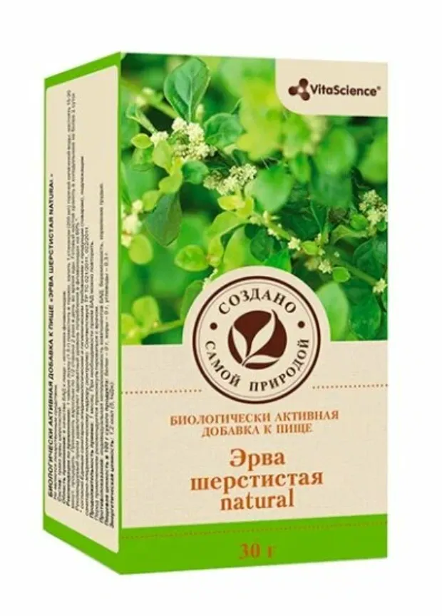 Vitascience Эрва (пол-пала) шерстистая трава, 30 г, 1 шт.