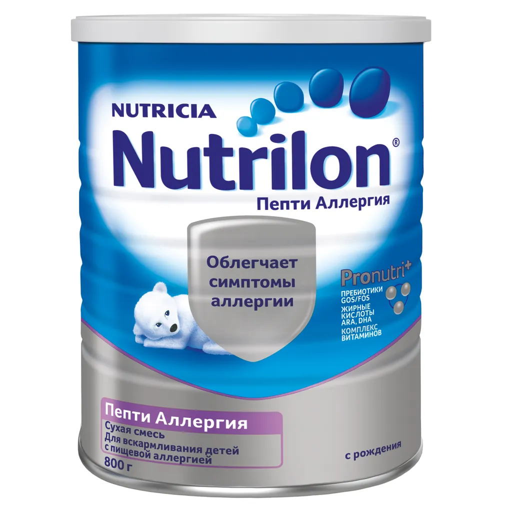 Nutrilon Пепти Аллергия, смесь молочная сухая, 800 г, 1 шт.