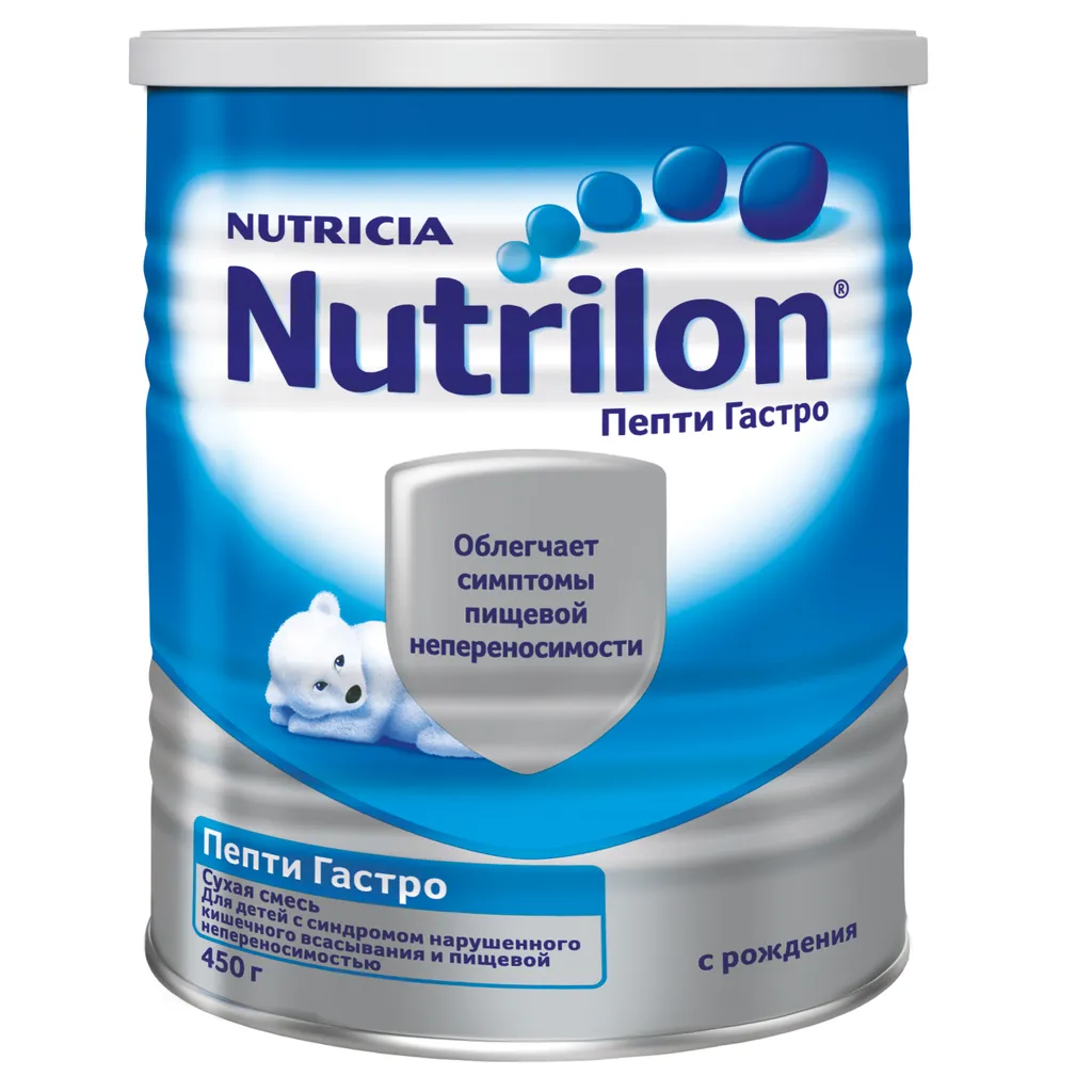 Nutrilon Пепти Гастро, смесь молочная сухая, 450 г, 1 шт.