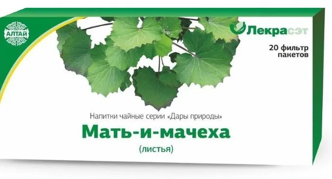 Мать-и-мачехи листья Лекра-Сэт, фиточай, 1.5 г, 20 шт.