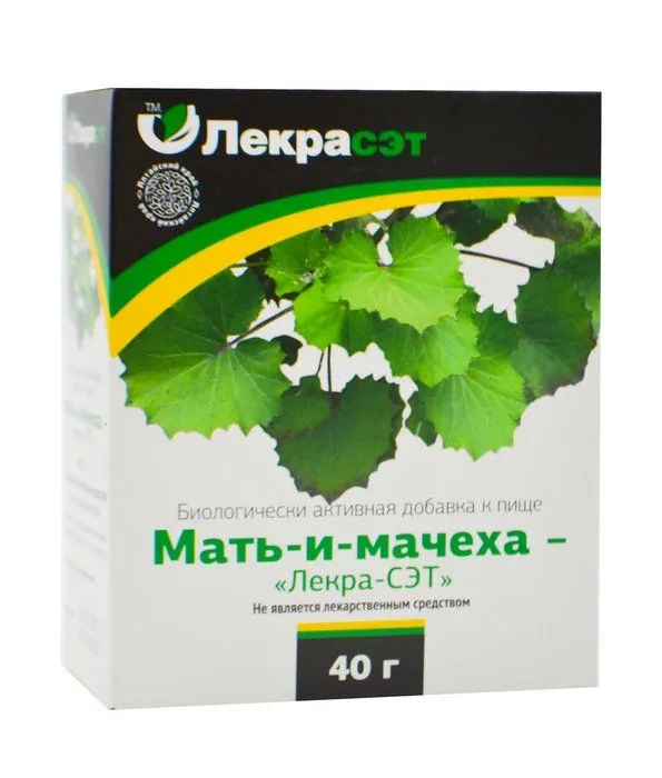 Мать-и-мачехи листья Лекра-Сэт, 40г, 1 шт.