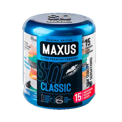 Maxus Classic презервативы классические, презерватив, 15 шт.