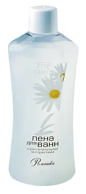 For Family Пена для ванн Для всей семьи, пена для ванн, ромашка, 1 л, 1 шт.