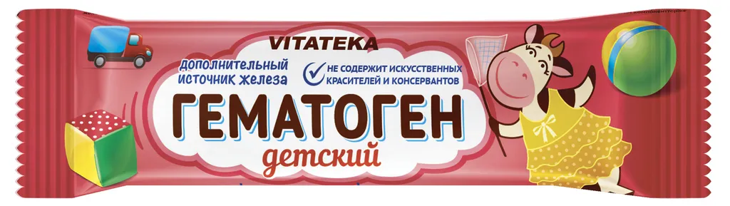 Витатека Гематоген Детский, 40 г, 1 шт.