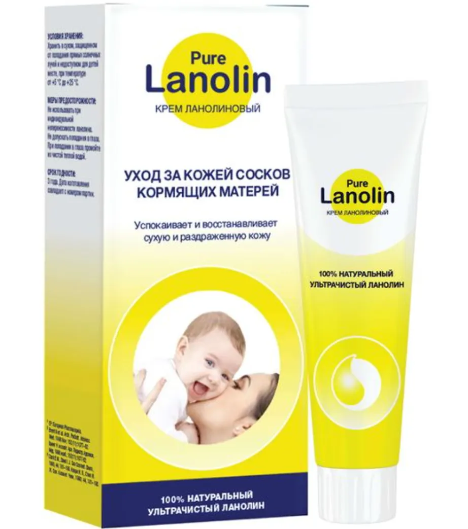 Pure Lanolin Крем ланолиновый, крем, для гигиенического ухода за сосками кормящих матерей, 30 мл, 1 шт.