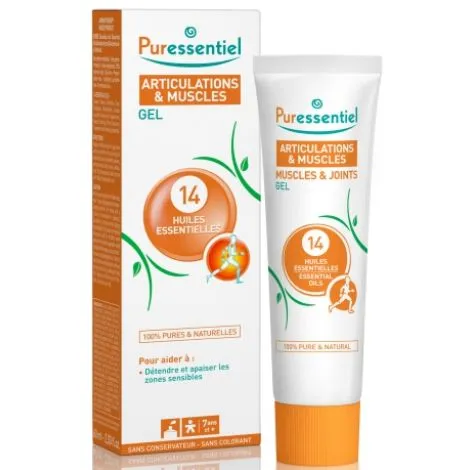 Puressentiel Гель 14 эфирных масел, гель для тела, расслабляющий, успокаивающий, 60 мл, 1 шт.